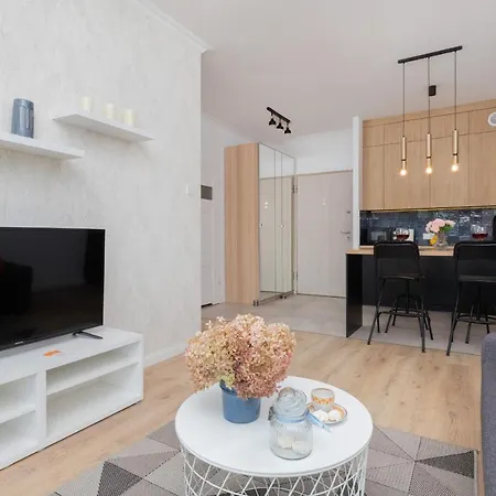 Modern With Balcony By Renters 格但斯克